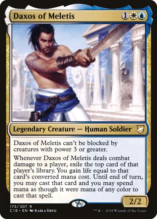 Daxos of Meletis in the group Magic the Gathering / Sets / Commander 2018 at Proxyprinters.com (86736)