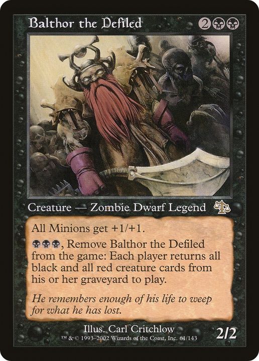 Balthor the Defiled in the group Magic the Gathering / Sets / Judgment at Proxyprinters.com (86749)