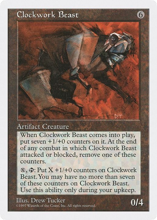 Clockwork Beast in the group Magic the Gathering / Types / Colors / Colorless at Proxyprinters.com (86757)