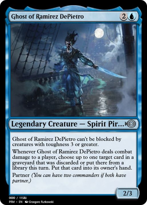 Ghost of Ramirez DePietro in the group Magic the Gathering / Types / Colors / Blue at Proxyprinters.com (86761)