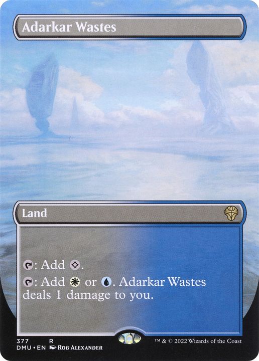 Adarkar Wastes in the group Magic the Gathering / Sets / Dominaria United at Proxyprinters.com (86763)