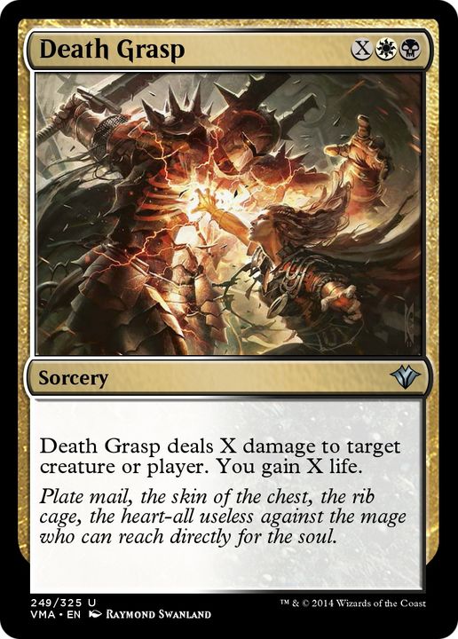 Death Grasp in the group Magic the Gathering / Types / Colors / Multicolors / B, W at Proxyprinters.com (86791)