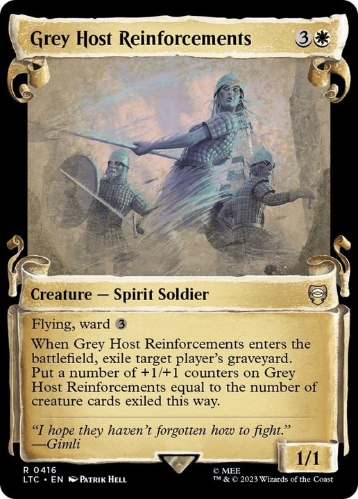 Grey Host Reinforcements in the group Magic the Gathering / Sets / Tales of Middle-earth Commander at Proxyprinters.com (86800)