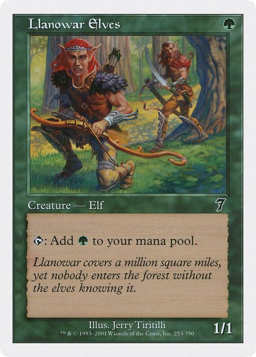 Llanowar Elves in the group Advanced search at Proxyprinters.com (86839)