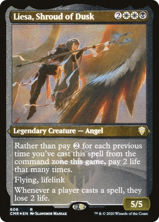 Liesa, Shroud of Dusk in the group Magic the Gathering / Types / Colors / Multicolors / B, W at Proxyprinters.com (86849)