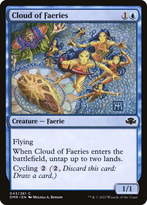 Cloud of Faeries in the group Magic the Gathering / Types / Colors / Blue at Proxyprinters.com (86857)