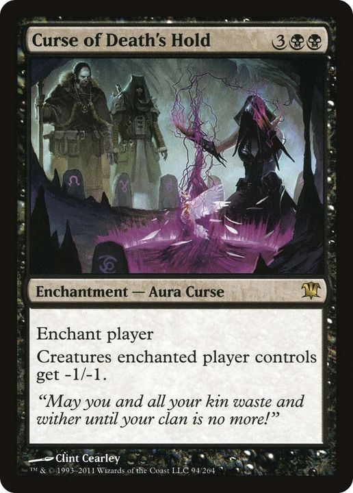 Curse of Death's Hold in the group Magic the Gathering / Types / Colors / Black at Proxyprinters.com (8687)