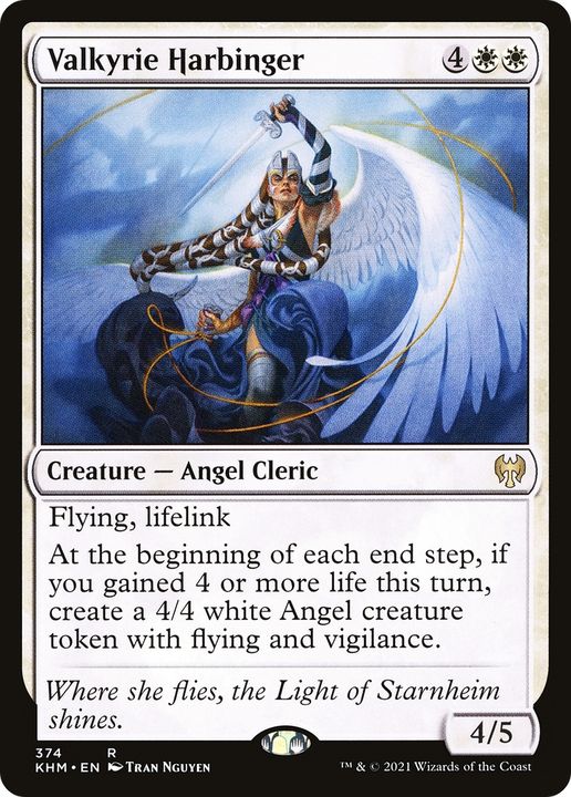 Valkyrie Harbinger in the group Magic the Gathering / Sets / Kaldheim at Proxyprinters.com (86888)