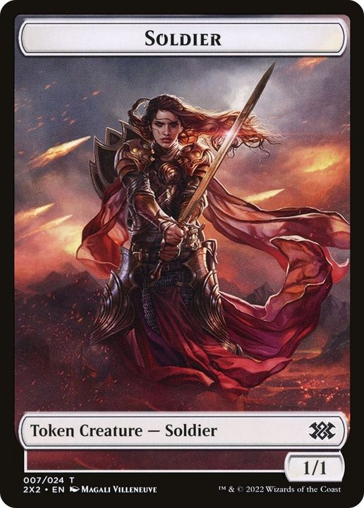 Soldier in the group Magic the Gathering / Types / Colors / White at Proxyprinters.com (8689)