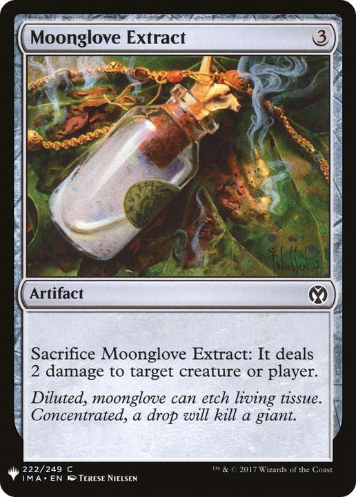 Moonglove Extract in the group Magic the Gathering / Types / Artifacts / Artifact at Proxyprinters.com (86910)