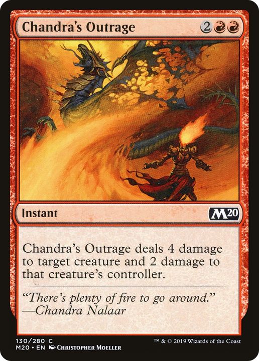 Chandra's Outrage in the group Singles at Proxyprinters.com (86922)