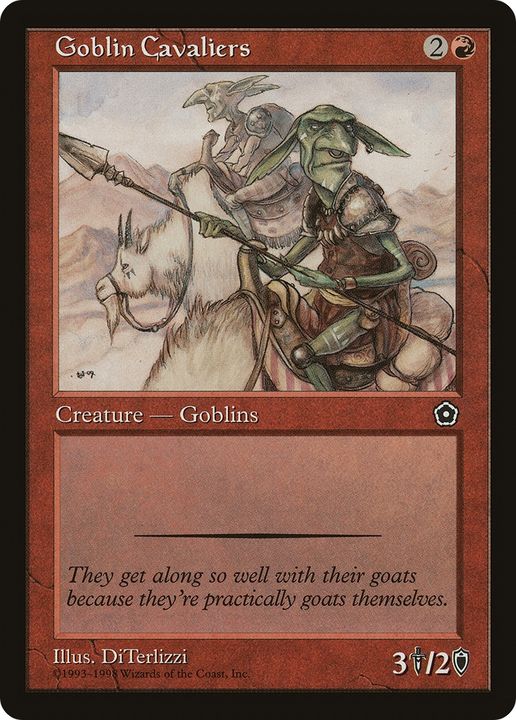 Goblin Cavaliers in the group Magic the Gathering / Types / Colors / Red at Proxyprinters.com (86931)