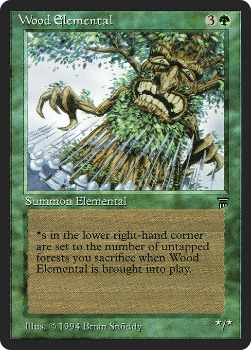 Wood Elemental in the group Magic the Gathering / Sets / Legends at Proxyprinters.com (86932)