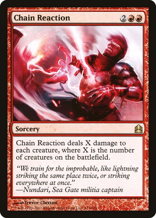 Chain Reaction in the group Magic the Gathering / Types / Colors / Red at Proxyprinters.com (86935)