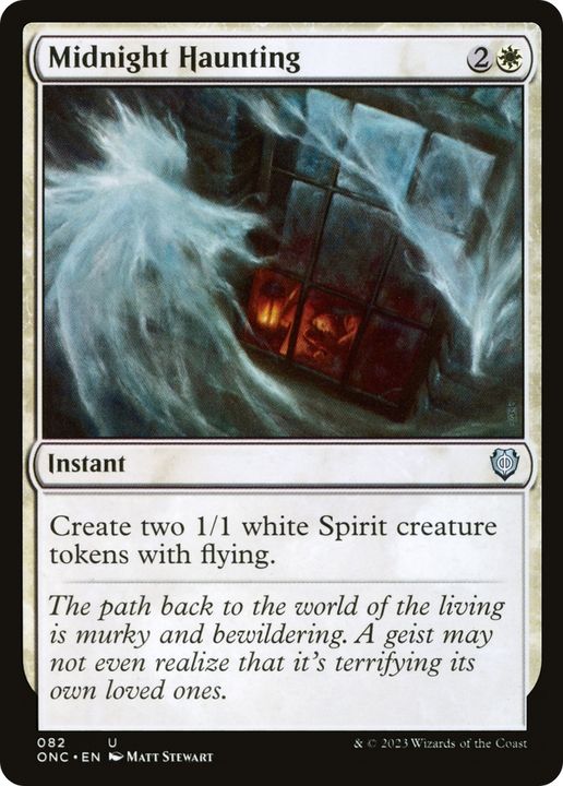 Midnight Haunting in the group Magic the Gathering / Types / Colors / White at Proxyprinters.com (86958)