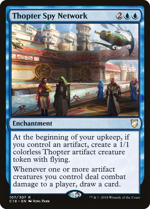 Thopter Spy Network in the group Magic the Gathering / Sets / Commander 2018 at Proxyprinters.com (86975)