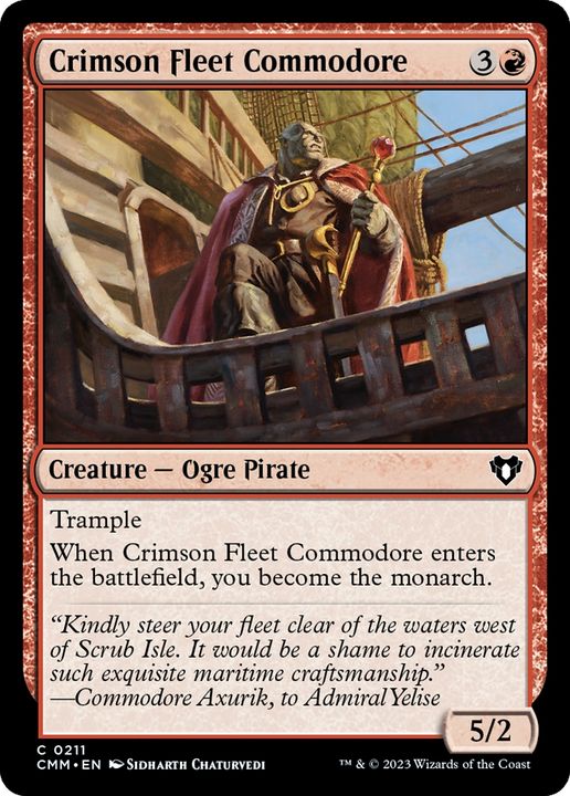 Crimson Fleet Commodore in the group Advanced search at Proxyprinters.com (86989)