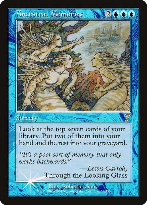 Ancestral Memories in the group Magic the Gathering / Types / Colors / Blue at Proxyprinters.com (87003)