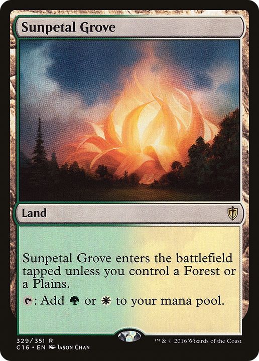 Sunpetal Grove in the group Magic the Gathering / Types / Colors / Colorless at Proxyprinters.com (87016)