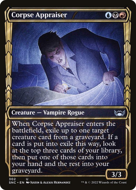 Corpse Appraiser in the group Magic the Gathering / Types / Colors / Multicolors / B, R, U at Proxyprinters.com (87039)