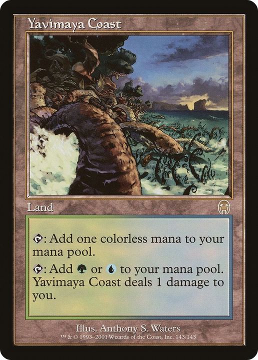 Yavimaya Coast in the group Magic the Gathering / Types / Colors / Colorless at Proxyprinters.com (8704)