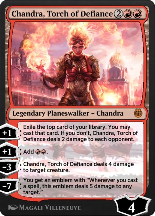 Chandra, Torch of Defiance in the group Advanced search at Proxyprinters.com (87057)