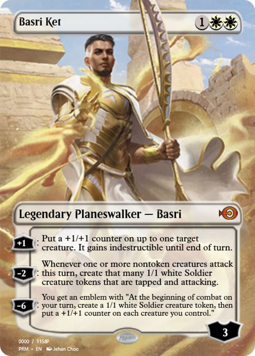 Basri Ket in the group Magic the Gathering / Types / Colors / White at Proxyprinters.com (87060)