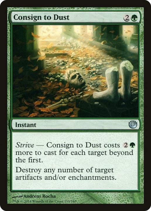 Consign to Dust in the group Magic the Gathering / Types / Colors / Green at Proxyprinters.com (87064)