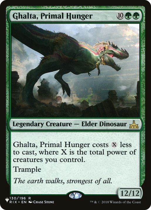 Ghalta, Primal Hunger in the group Magic the Gathering / Types / Colors / Green at Proxyprinters.com (87069)