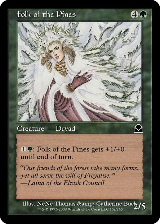 Folk of the Pines in the group Magic the Gathering / Types / Colors / Green at Proxyprinters.com (87131)