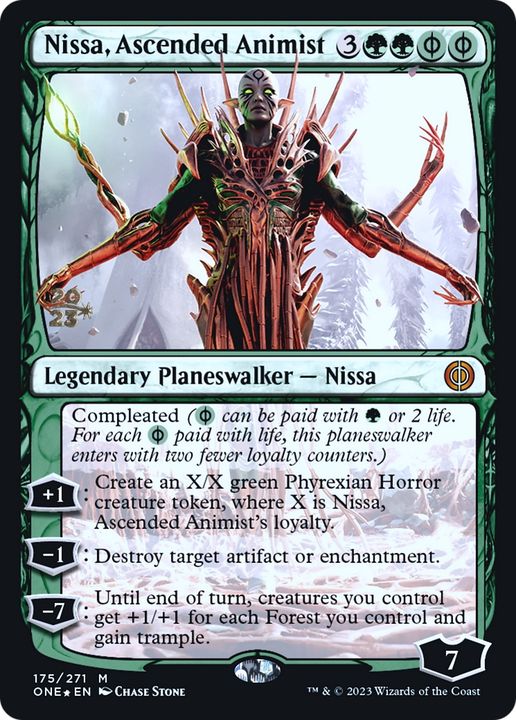 Nissa, Ascended Animist in the group Advanced search at Proxyprinters.com (87142)