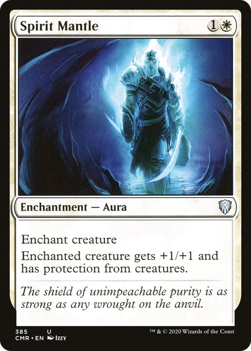 Spirit Mantle in the group Magic the Gathering / Types / Colors / White at Proxyprinters.com (87146)