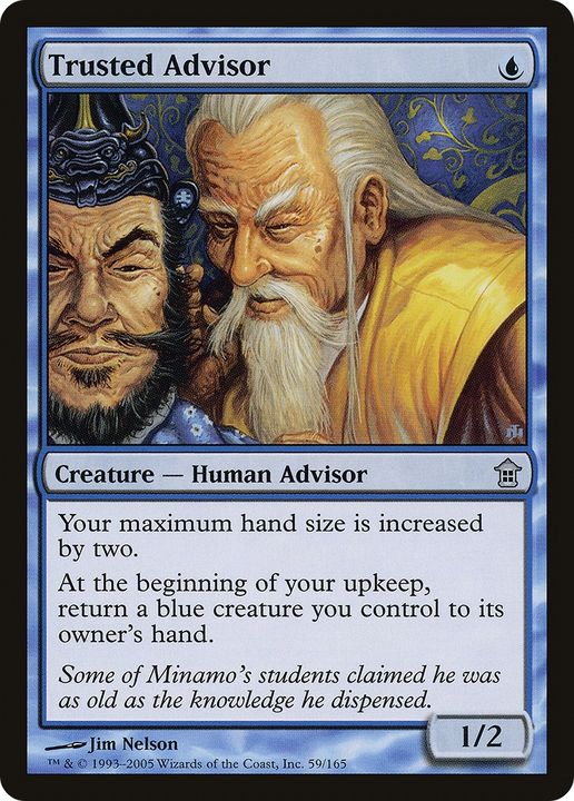 Trusted Advisor in the group Magic the Gathering / Types / Colors / Blue at Proxyprinters.com (87153)