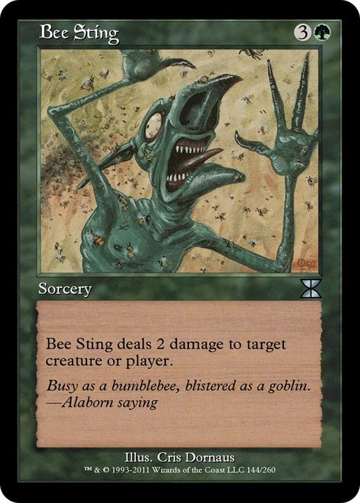 Bee Sting in the group Magic the Gathering / Sets / MicroProse Promos at Proxyprinters.com (87160)