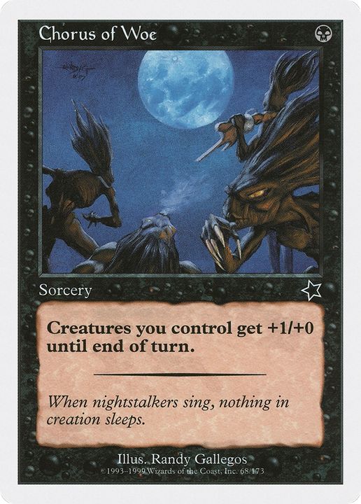 Chorus of Woe in the group Magic the Gathering / Sets / Starter 1999 at Proxyprinters.com (87173)