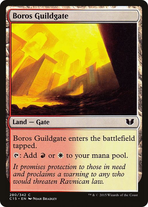 Boros Guildgate in the group Magic the Gathering / Types / Colors / Colorless at Proxyprinters.com (87182)