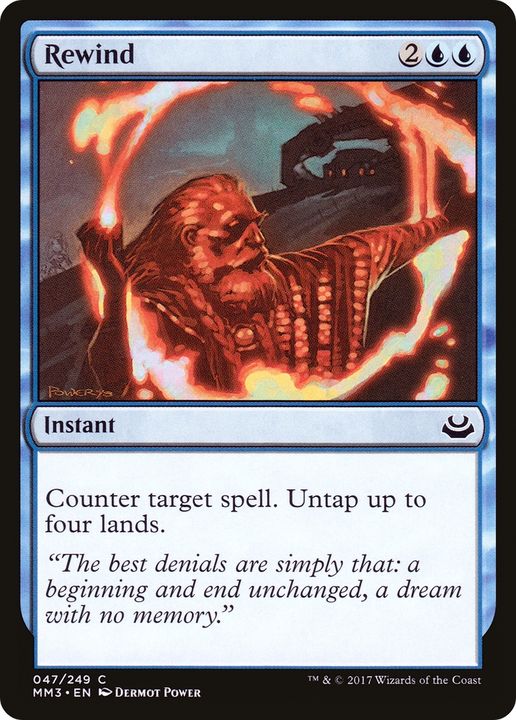 Rewind in the group Magic the Gathering / Types / Colors / Blue at Proxyprinters.com (87191)