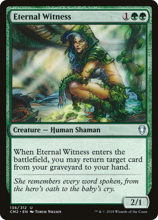 Eternal Witness in the group Magic the Gathering / Types / Colors / Green at Proxyprinters.com (87196)