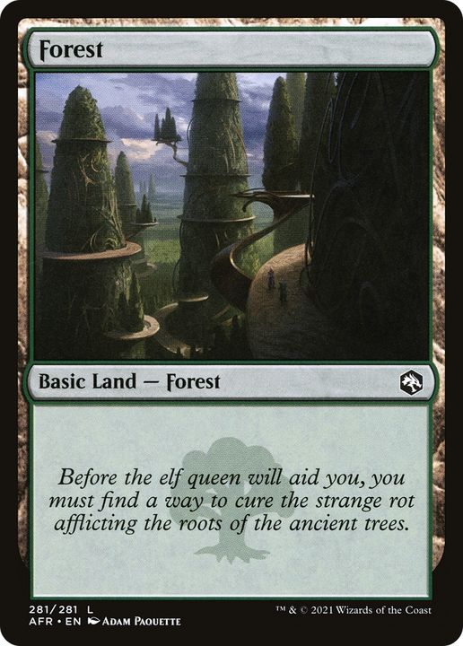 Forest in the group Magic the Gathering / Sets / Adventures in the Forgotten Realms at Proxyprinters.com (87210)