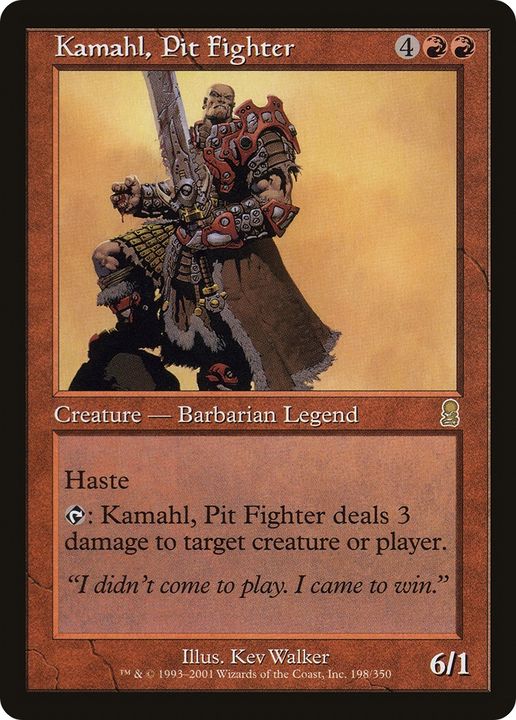 Kamahl, Pit Fighter in the group Advanced search at Proxyprinters.com (87214)