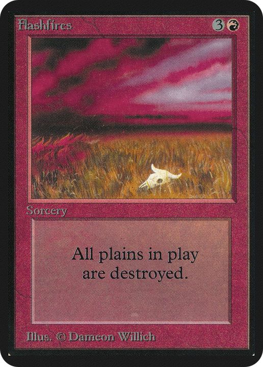 Flashfires in the group Magic the Gathering / Types / Colors / Red at Proxyprinters.com (87216)