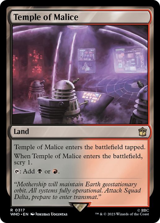 Temple of Malice in the group Singles at Proxyprinters.com (87240)