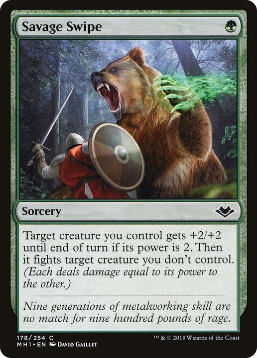 Savage Swipe in the group Magic the Gathering / Types / Colors / Green at Proxyprinters.com (87255)