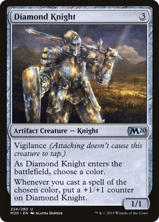 Diamond Knight in the group Magic the Gathering / Types / Colors / Colorless at Proxyprinters.com (87260)