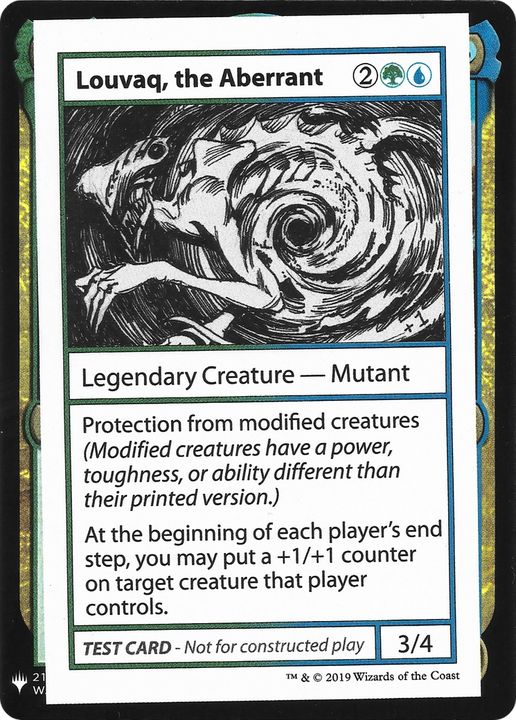 Louvaq, the Aberrant in the group Magic the Gathering / Sets / Mystery Booster Playtest Cards 2019 at Proxyprinters.com (87264)