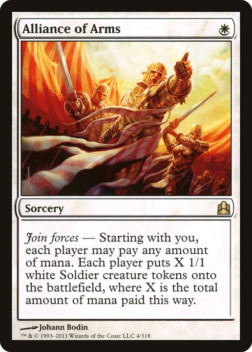 Alliance of Arms in the group Magic the Gathering / Types / Colors / White at Proxyprinters.com (87268)