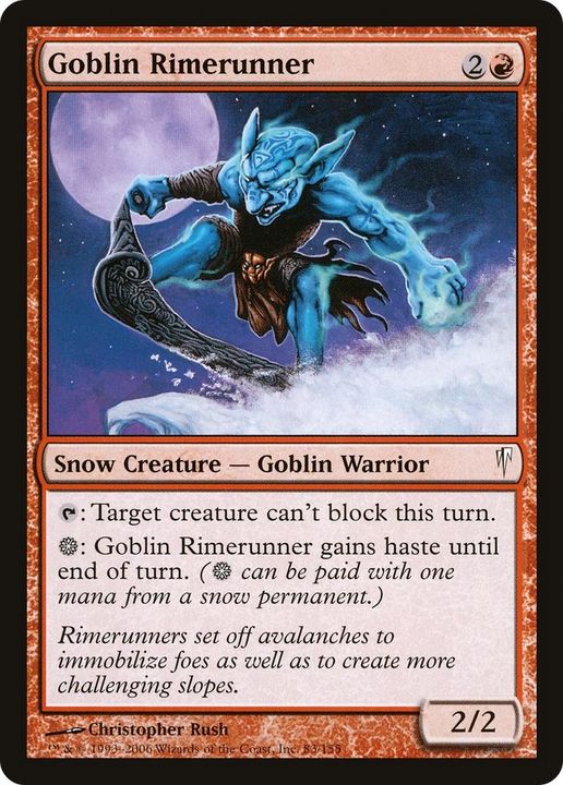 Goblin Rimerunner in the group Magic the Gathering / Sets / Coldsnap at Proxyprinters.com (873)