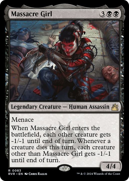 Massacre Girl in the group Magic the Gathering / Types / Creatures / Human at Proxyprinters.com (8730)