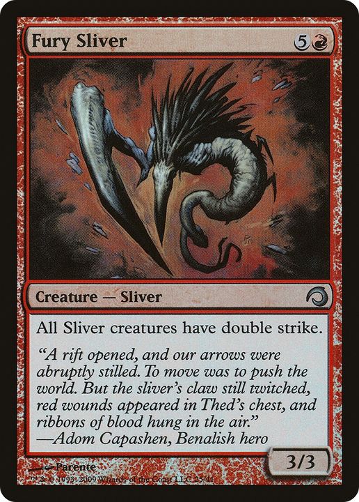 Fury Sliver in the group Magic the Gathering / Sets / Premium Deck Series: Slivers at Proxyprinters.com (87309)