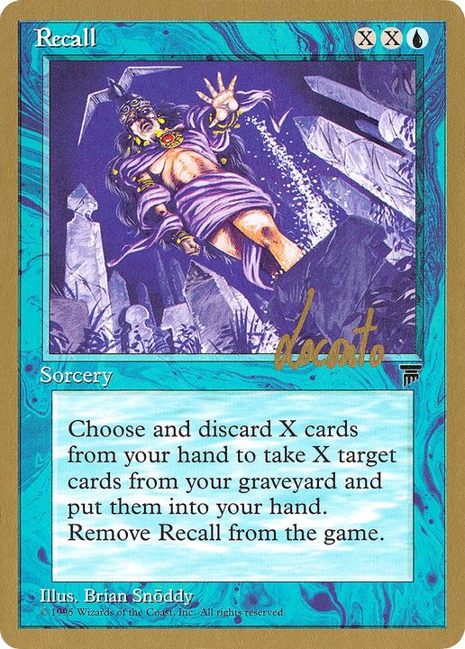 Recall in the group Magic the Gathering / Types / Colors / Blue at Proxyprinters.com (87344)